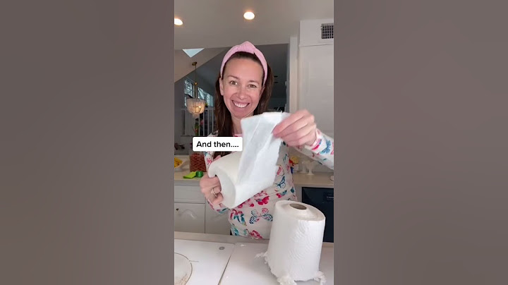 Best MOM HACK! PAPER TOWELS!!! Now your roll will last so much longer!! #momhacks #viral #trending