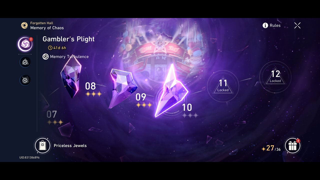 Honkai Star Rail - MOC floor 10 ( August - September )