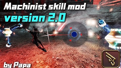 FF14【机工】技能特效V2.0更新预览/FFXIV MCH skill Mod Patch V2.0 preview