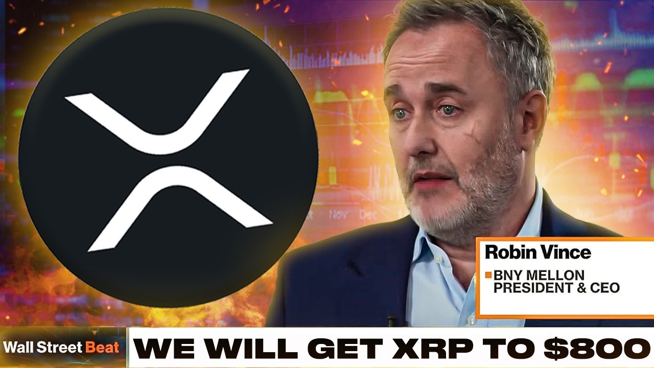 BNY MELLON CEO: WE WILL BRING XRP TO $800! (Supply Shock Incoming)