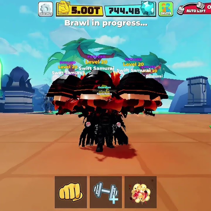 7 Packs 😱 - Muscle Legends 💪🏻  9 Rep Time #roblox #musclelegends