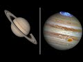 Jupiter and Saturn's Polar Weather Reveals Clues to Planetary Interiors