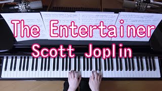 エンターテイナー　ピアノ　スコット・ジョプリン