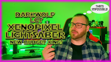 PERFECT CHEAP NEOPIXEL LIGHTSABER! | LGT DarkWolf Sabers XENOPIXEL V1 Lightsaber Review