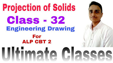 Projection of solids, ALP Cbt 2 engineering drawing, basic science and engineering, sunil sir,