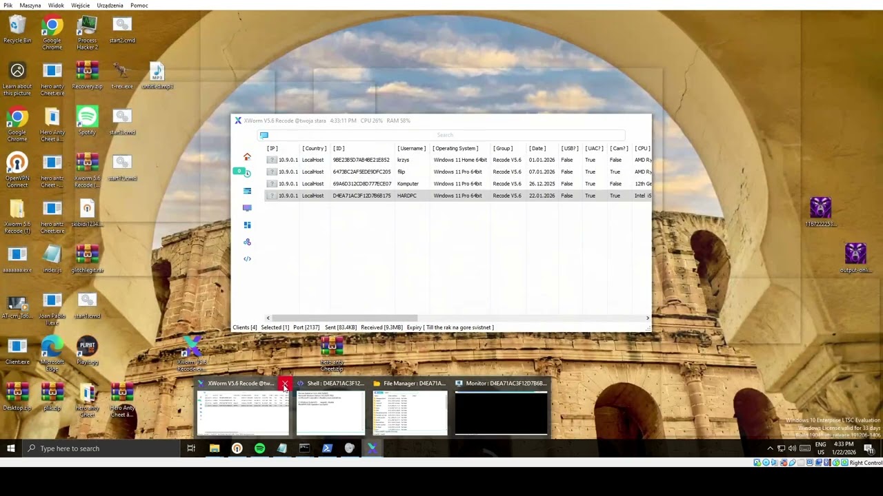 chciał darmowe dyski a skonczył bez kompa
