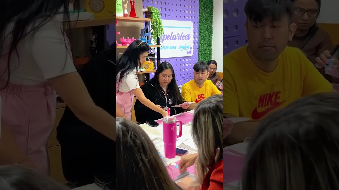 Capa do vídeo ✨ Nosso workshop de encadernação foi simplesmente maravilhoso!