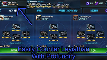 How To Easily Counter Leviathan With Profundity. Star Wars Galaxy of Heroes