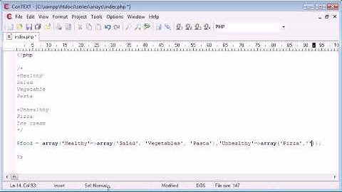 Beginner PHP Tutorial   40   Multi dimensional Arrays