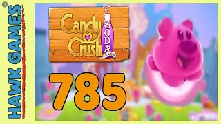 Candy Crush Soda Saga Level 785 Super Hard (Sweet Escape mode) - 3 Stars Walkthrough, No Boosters screenshot 5