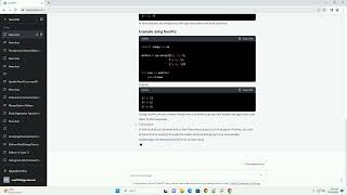 Feed the Matrix output to row output in python
