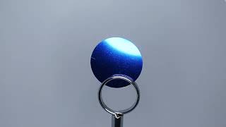 Rm023 Metallic Marine Blue Sequin Material