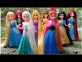 Cute Miniatures Disney Princess Frozen ELSA &amp; Annall! elsa satisfying unboxing