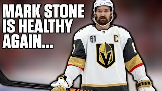 Mark Stone is Healthy and Will Play for the Vegas Golden Knights in Game 1 Against the Dallas Stars