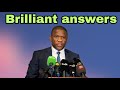 General Mkhwanazi gives brilliant answers to Journalists about PKTT work.
