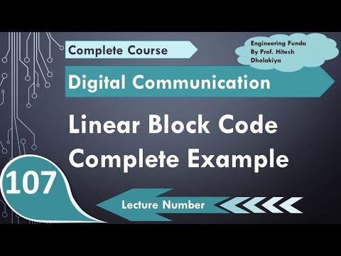 Video: Wat is lineaire blokcode?