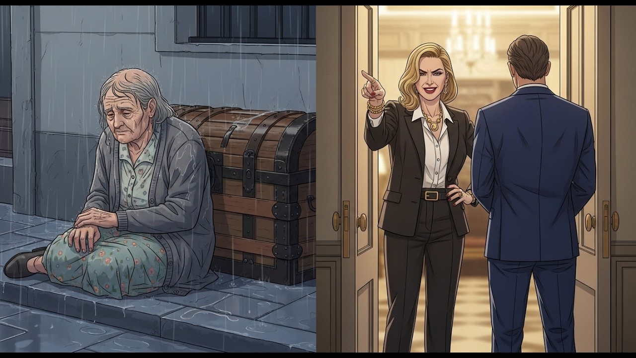 Anciana Ayudó a una Mujer Embarazada en la Lluvia, ¡No Creerás Quién Era!