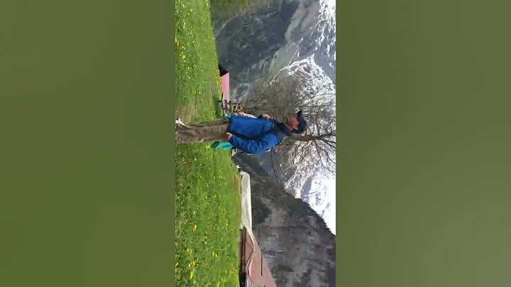 Eck family in Gimmelwald