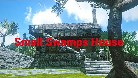 How To Build Small Swamps House Build /  Speed Build / ARK survival evolved mobile @aawtari