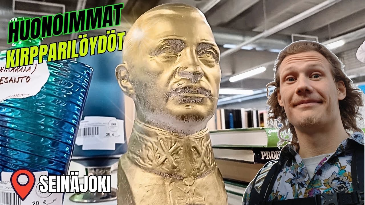 Huonoja kirpparilöytöjä etsimässä - SEINÄJOKI