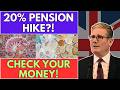 DWP Ordered to Raise Pensions by 20%! Who Qualifies & When Payments Change