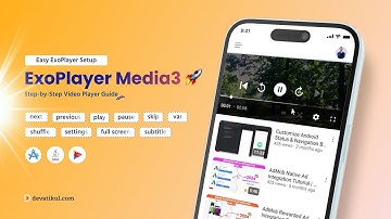 ExoPlayer Android Java Tutorial | Easy Video Player Setup 2025 🚀