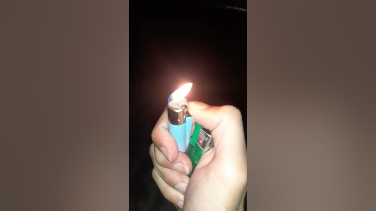 Learning how to light a lighter YouTube