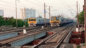 Parallel Race between WR transferred Aerodynamic EMU and CR tranferred Flat Face EMU