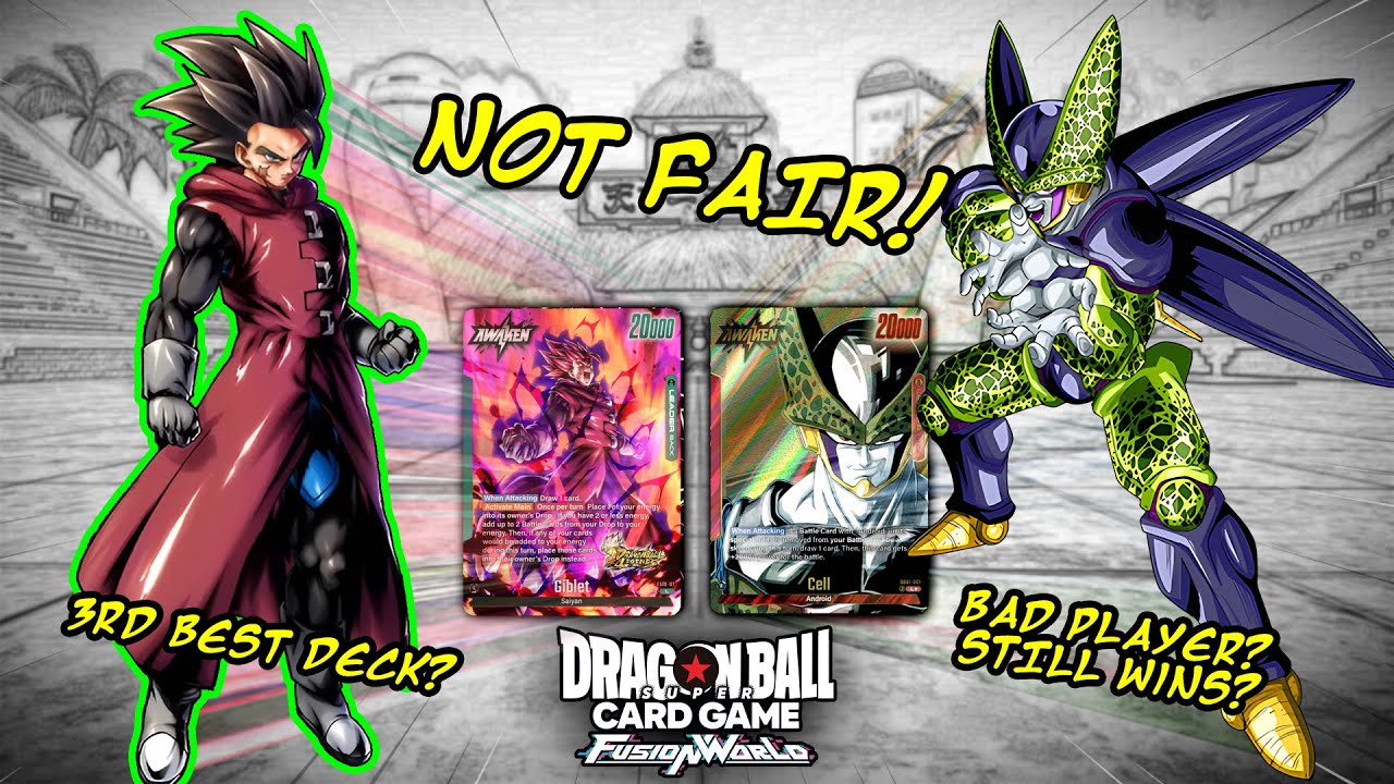CELL CHAIN MUST BE BANNED! | GIBLET VS PERFECT CELL | SB01 - Dragon ...