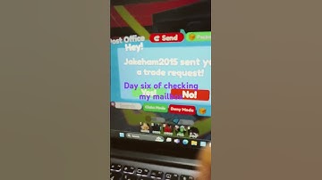 day six of checking my mailbox