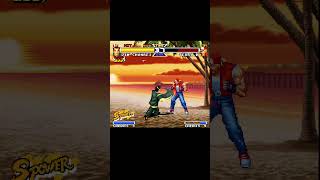 Real Bout Fatal Fury Special -- Jin Chonrei𝐢 SKIL POWER MAX HIT #shorts #2k #rbffspec💚