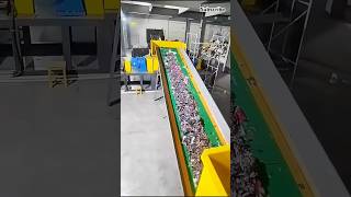 The shredding process for waste clothes for easy recycling #machine #shredder #clothes