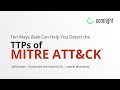 Using Zeek/Bro To Discover Network TTPs of MITRE ATT&CK™ Part 1