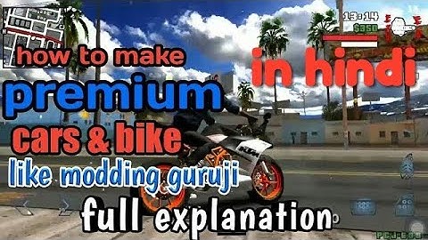 how to make premium cars like modding guruji  | uploading knowledge
