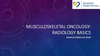 Tedesco - Radiology Basics