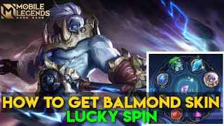 HOW TO GET BALMOND SKIN POWER SOURCE LUCKY SPIN MOBILE LEGENDS BANG BANG screenshot 3