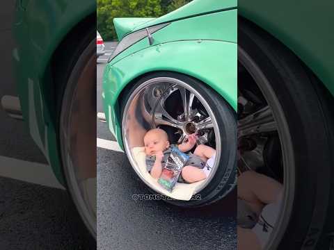 Baby Nissan 350z Camber Green Automobile Nissan350z Edit Jdm Cars Shorts 