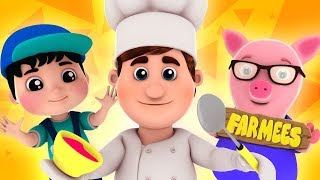 muffin man kindergarten songs and videos by farmees