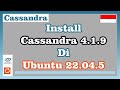 Install Apache Cassandra 4.1.9 di Ubuntu 22.04.5