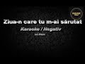 Ziuan care tu mai srutat la major  karaoke negative cover by carmen chindri