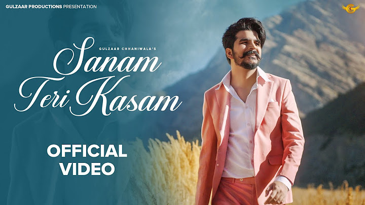 GULZAAR CHHANIWALA - SANAM TERI KASAM ( Official Video ) | New Haryanvi Song 2024