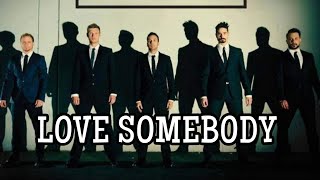 Backstreet Boys-Love Somebody