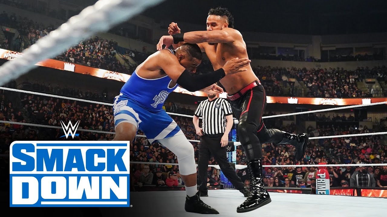 Angelo Dawkins vs Tama Tonga  King of the Ring Tournament SmackDown highlights May 10 2024