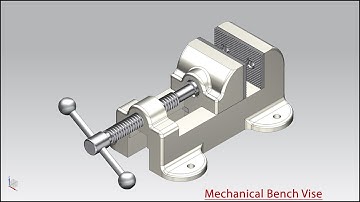 Mechanical Bench Vise || Siemens NX Tutorial