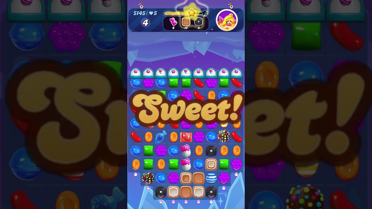 Candy Crush Saga Level 5145 (new version) | No Boosters