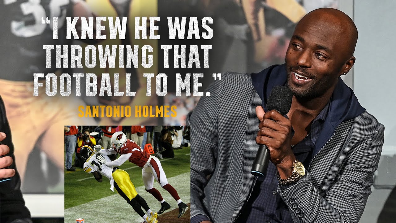 Santonio Holmes on his Super Bowl-winning touchdown at Alumni Weekend Dinner | Pittsburgh Steelers