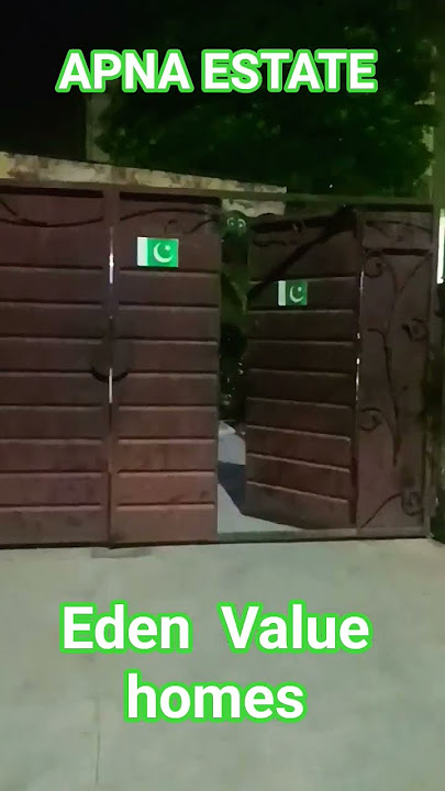 Pakistan Zindabad 🇵🇰| APNA ESTATE Eden Value Homes Main blvd  Sales ,purchase and rent | 14 August