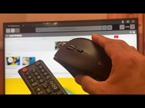 Video: How To Connect A Mouse To A TV? How Can I Connect A Wireless Mouse?