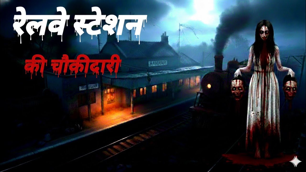 रेलवे स्टेशन की चौकीदारी | railway station ki chokedari | Hindi kahaniyan | horror stories 