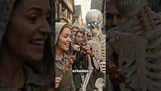 Rönesans Dönemi’nde Urfa Kebabı Satsaydın Ne Olurdu? #shorts #iskelet #deney